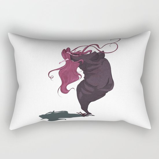 fat(fi)ness #1 Rectangular Pillow
