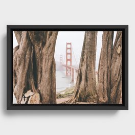 Golden Gate Bridge Framed Canvas