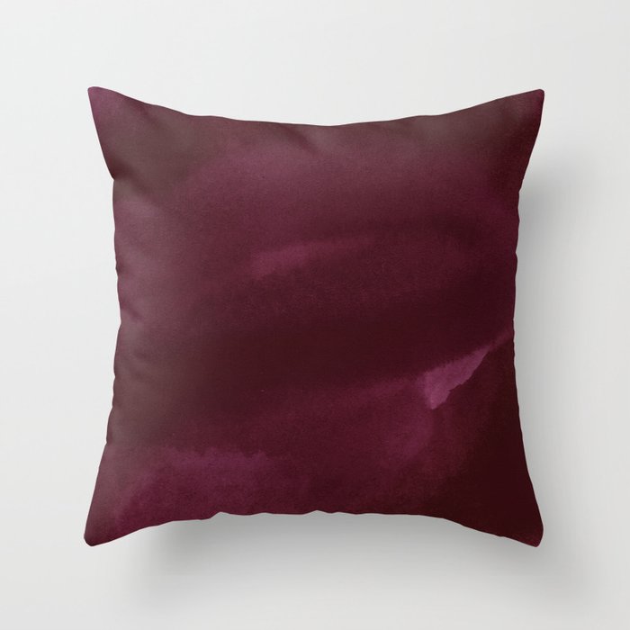Dark store burgundy pillows
