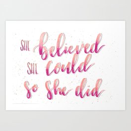 Strength Quote Art Prints Society6