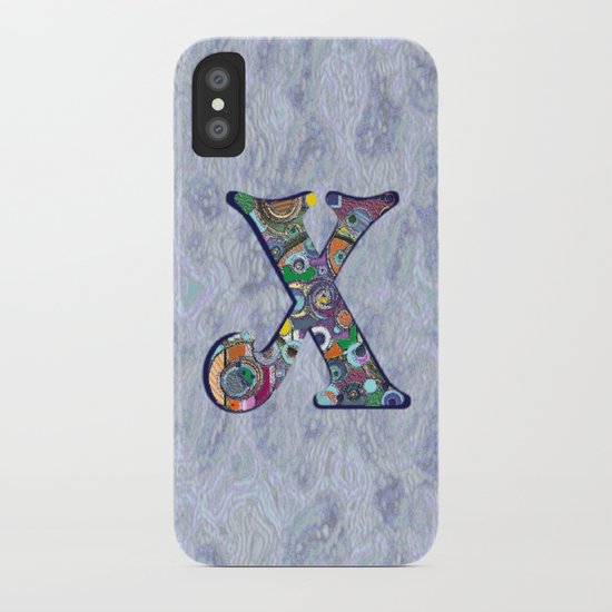 The Letter X iPhone Case
