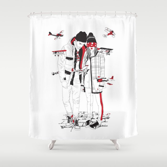 When Sight Is Restricted Vision Becomes Clear Shower Curtain By