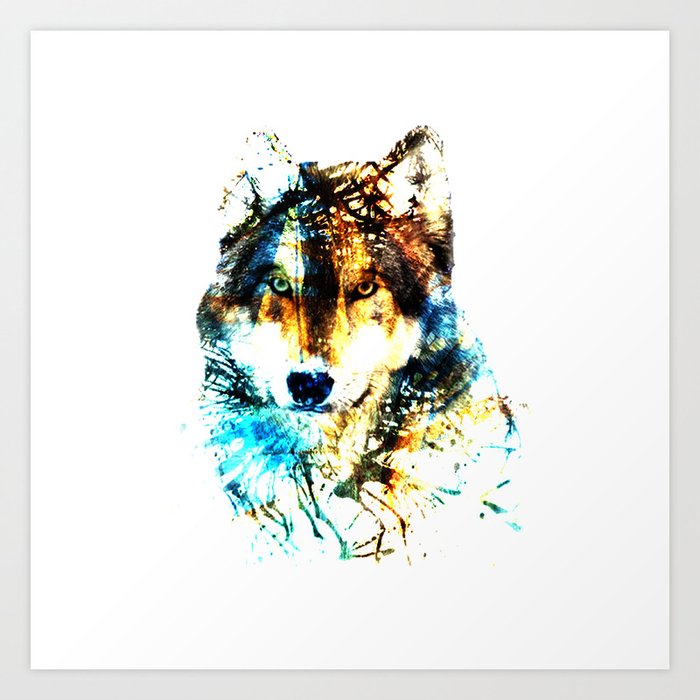 Wolf Spirit Art Print