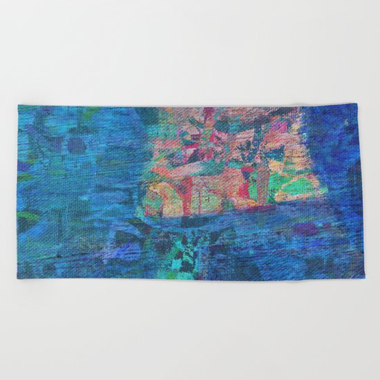Chalk Doll Beach Towel