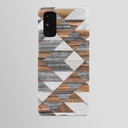 Urban Tribal Pattern No.12 - Aztec - Wood Android Case