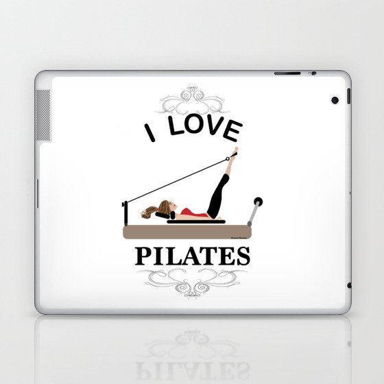 I love pilates Laptop & iPad Skin
