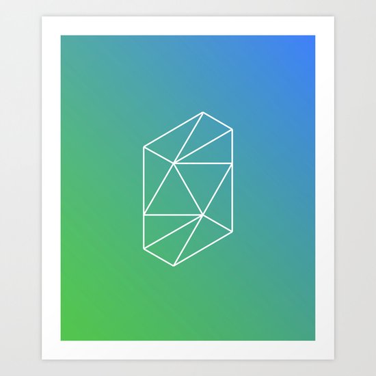 Geometry Art Print