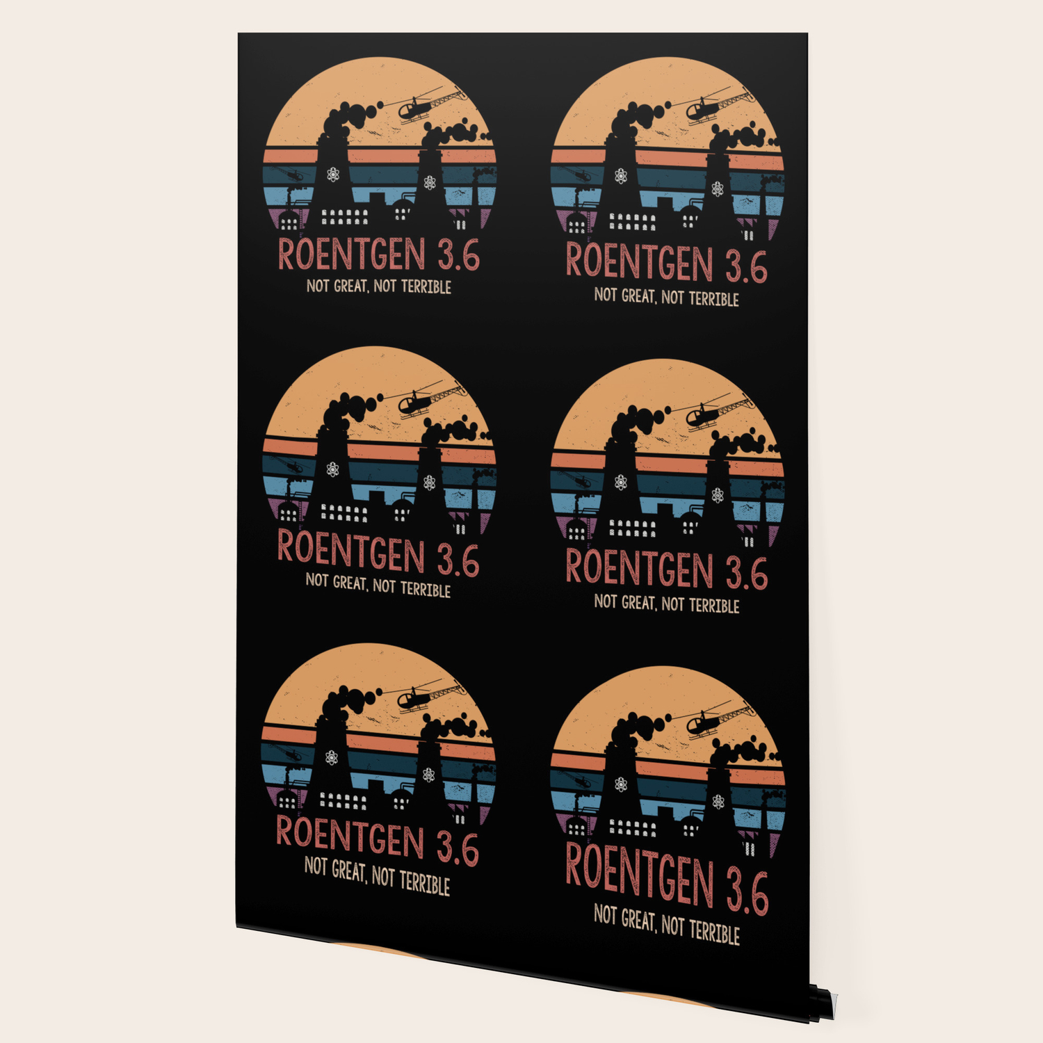 Roentgen 3 6 Not Great Not Terrible Memes Facts Design Wallpaper By Rasok Art Society6