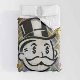 Another Day - Another Dollar Duvet Cover