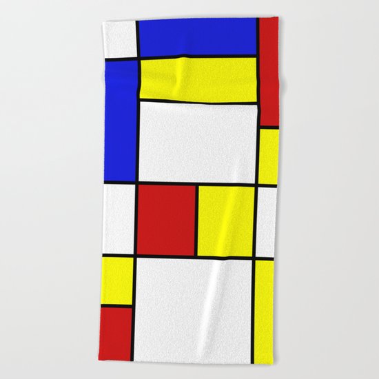 Abstract #756 Beach Towel