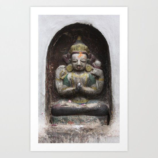 Bodhinath Shrine - 3 of 6 Art Print