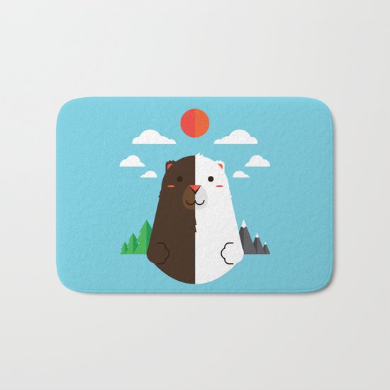 Grizzly & Polar Bath Mat