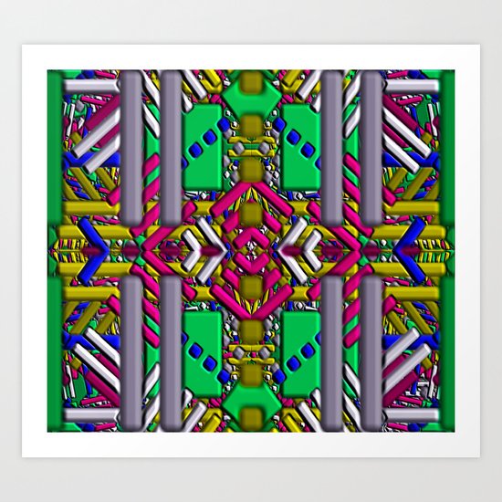 Southwestern Rug 1 Art Print