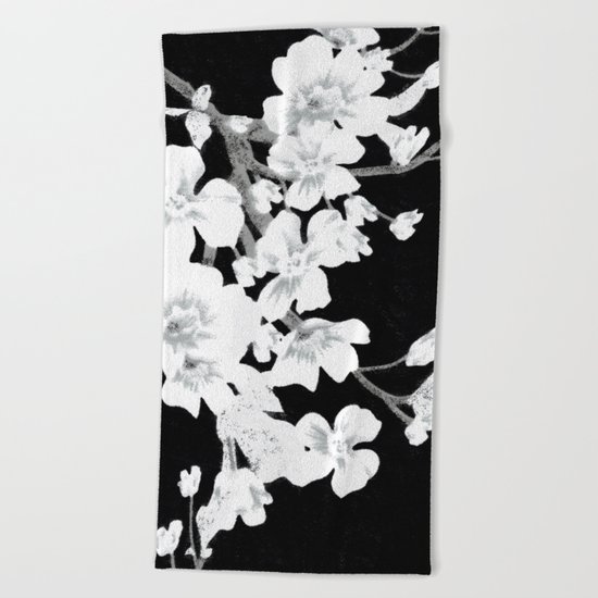 Apple Blossoms Beach Towel