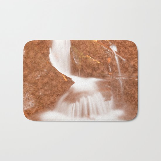 Vintage Velvet Waterfall Bath Mat