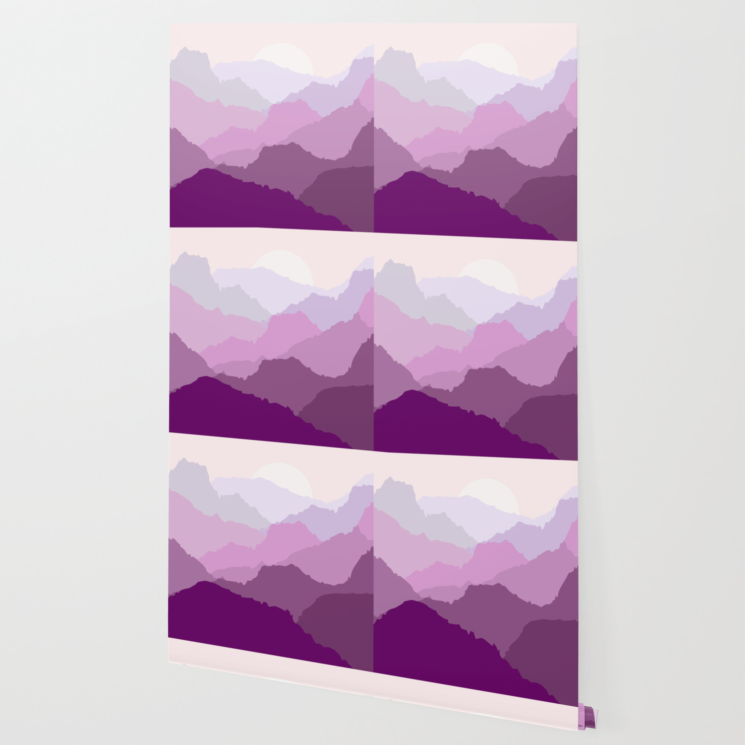 Purple Mountain Sunrise Wallpaper By Society6comanastasia Society6