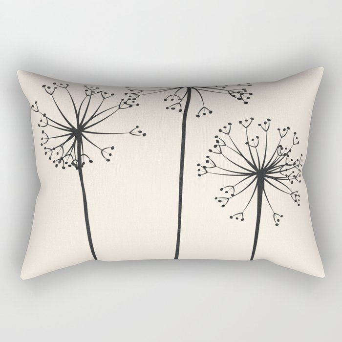Dandelions Rectangular Pillow