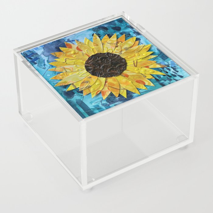 Sunflower  Acrylic Box