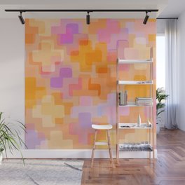 Double Vision At The Disco - Trippy Abstract Design Wall Mural