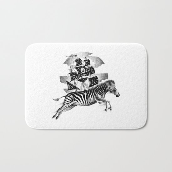 ZEBRA VESSEL Bath Mat