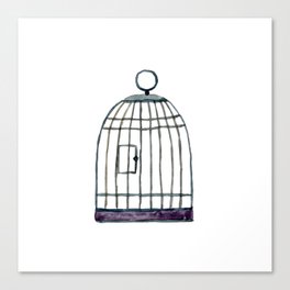 Bird Cage Canvas Print