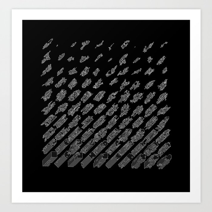 Subtractivity II Art Print