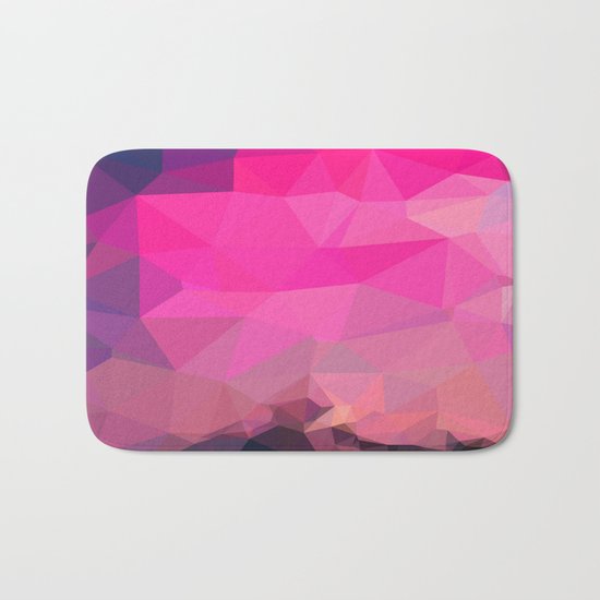 Poly-Sunrise Bath Mat