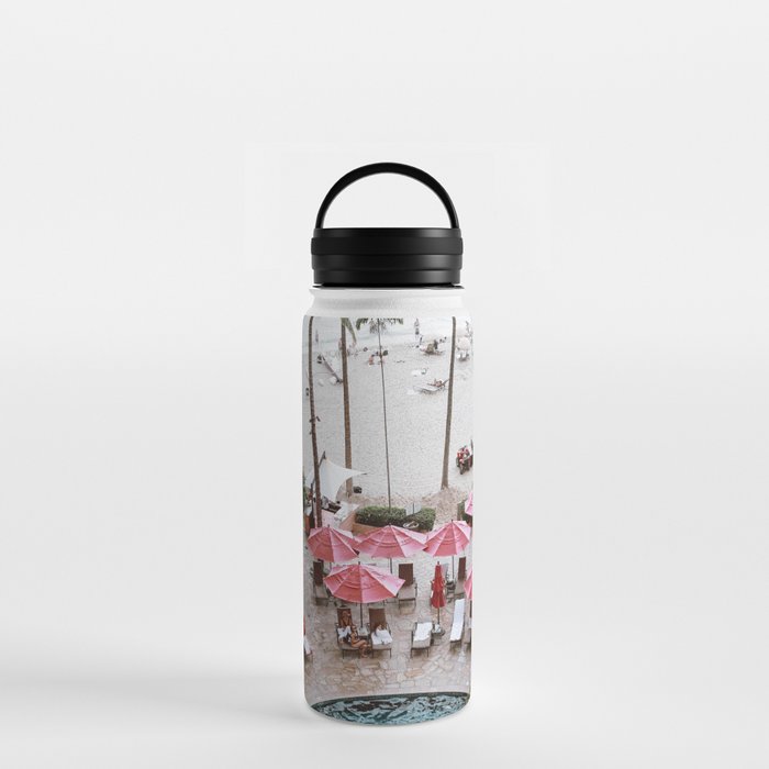 Waikiki Royal Hawaiian Water Bottle by dana rambo | Society6