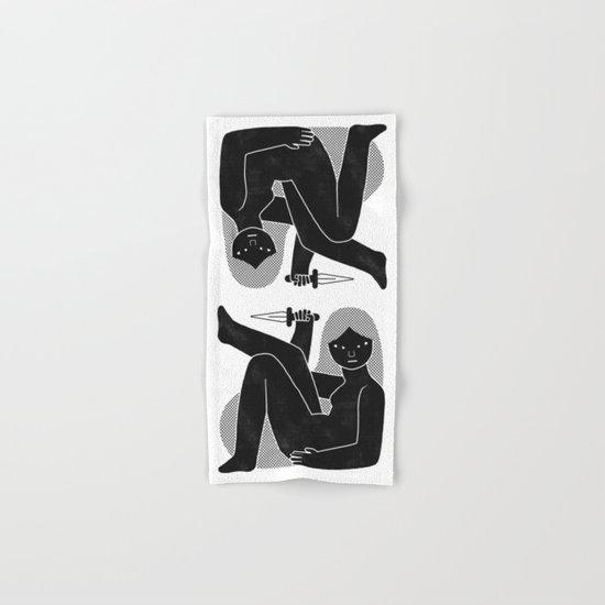 Trapped Hand & Bath Towel