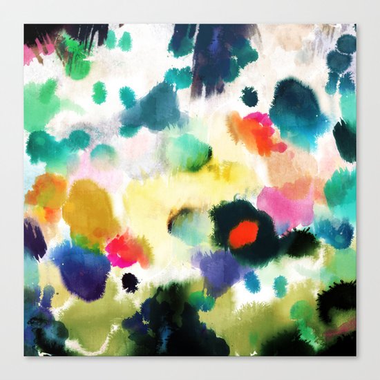 Ink Mix Canvas Print