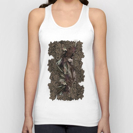 Impressive Brier Pattern Unisex Tank Top