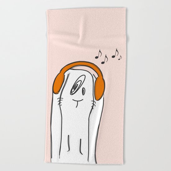 Melancholy Music Beach Towel