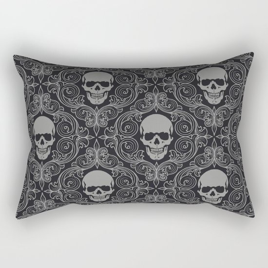 Skull pattern Rectangular Pillow