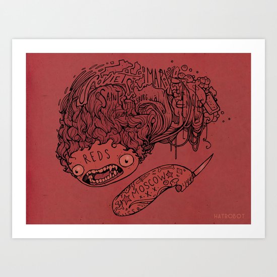 Cold War Nightmares Art Print