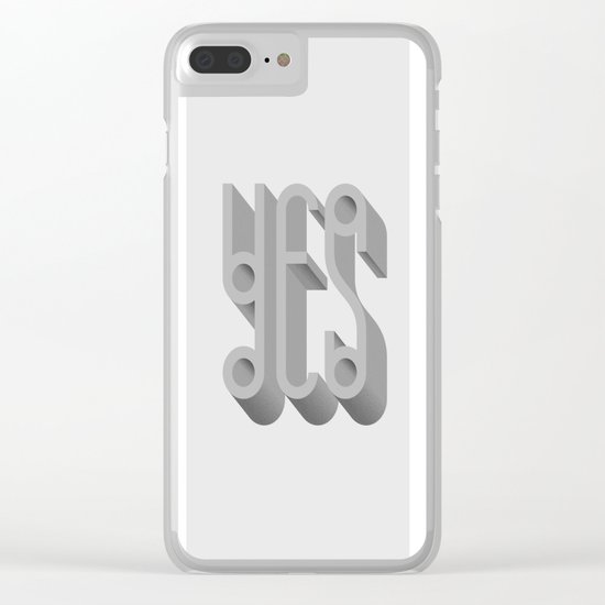MYMU Yes Clear iPhone Case