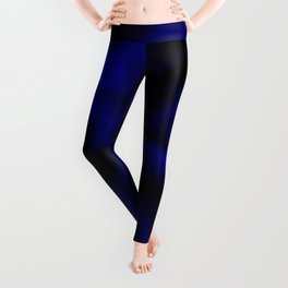 Crossing cornflower lightning bolts of light from flowing galaxies to parallel ones with dark glitte Leggings