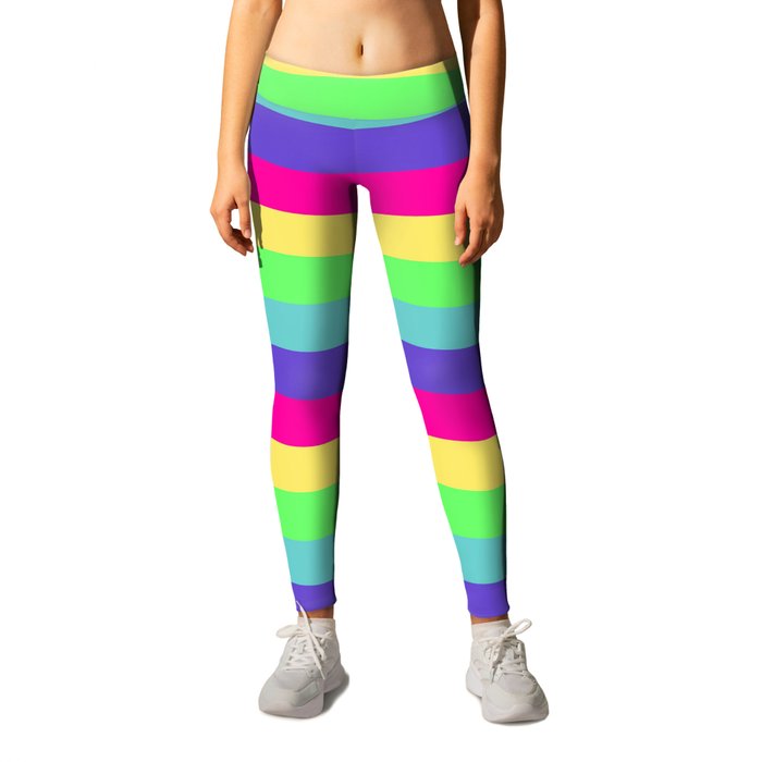 Rainbow Stripes Leggings
