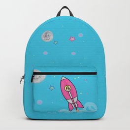 Blast Off To The Moon! Backpack