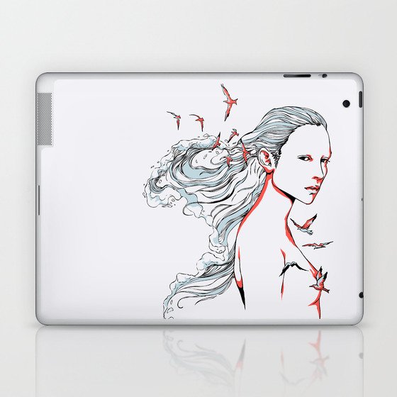 Queen of Ocean Laptop & iPad Skin