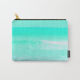 Blissful Beach - Turquoise Wave Carry-All Pouch