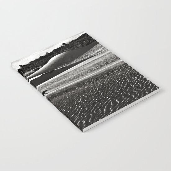 Walking alone through the desert of life Notebook