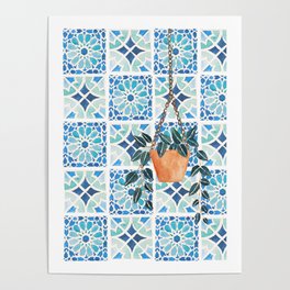 Moroccan Tiles Poster