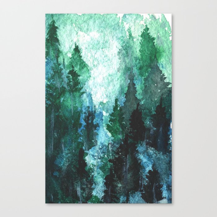 NorCal Forest Canvas Print