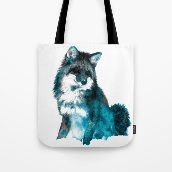 BLUE FOX Tote Bag