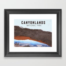 Canyonlands National Park Print Framed Art Print