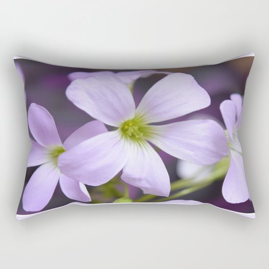 Flower | Flowers | Lavender Petals v2 Rectangular Pillow