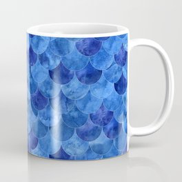 Abstract mermaid scales seamless pattern Coffee Mug