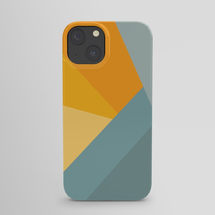 Abstract Mountain Sunrise iPhone Case