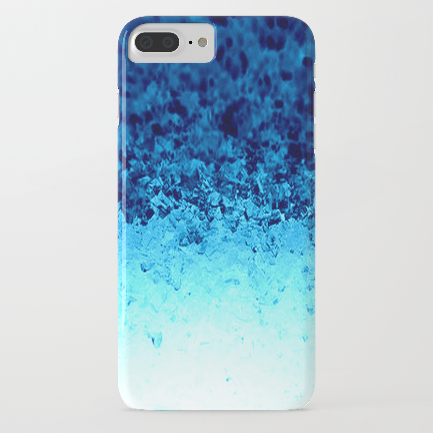 Blue Crystal Ombre Iphone Case By Vintageby2sweet Society6