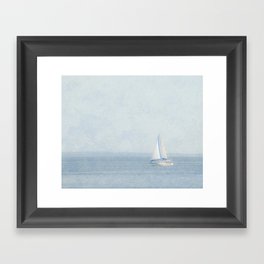 Sailboat  Framed Art Print